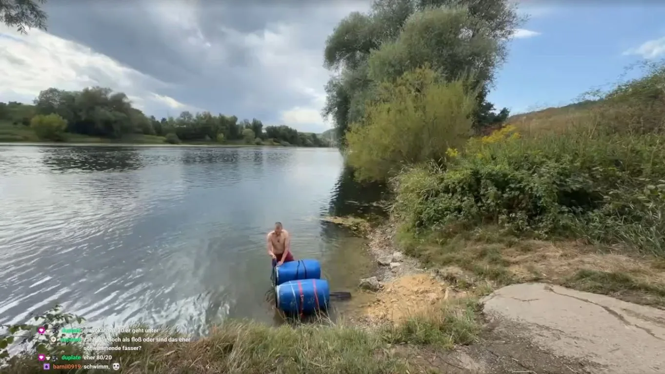 Originalaufnahme aus dem Stream: Der erste Erfolg